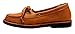 WUXING Women's Simple Bowknot Cowhide Lacing Shallow Mouth Flat(6 B(M)US, khaki)