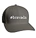 #bravada - Hashtag Adult Men's Hat Baseball Cap, Dark Grey, Small/Medium