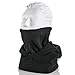 Hot Headz Polarex 6-in-1 Fleece Hoodie, Black, One Size
