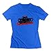 Supercharged Ramicas X-large Women Blue Diatinguish T Shirt