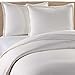 Cotton Craft - 220 TC Thread Count Sateen Weave - 2 Piece Duvet Set (Comforter Cover) - Twin - White - Super Soft Premium 100% Pure Combed Cotton - Set Contains: 1 Duvet 68x90 and 1 Shams 20x26 - Luxurious, Ultra Soft & Smooth as Silk - An outstanding value - Makes a great gift as well - Easy Care Machine Wash