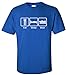 EatSleepTee Men's Eat Sleep Boat T-Shirt X-Large Blue