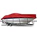 WindStorm High Profile Cabin Cruisers Boat Cover with Windshield and Bow Rails Beam Width x Centerline: 102