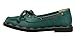 WUXING Women's Simple Bowknot Cowhide Lacing Shallow Mouth Flat