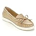 Nature Breeze Marseille-06 Women's Lovely Bow Loafer Boat Shoes