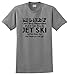Money Can't Buy Happiness But It Can Buy a Jet Ski T-Shirt Large Sport Grey