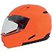 AFX Solid Adult FX-140 Modular Sports Bike Motorcycle Helmet - Safety Orange / Large