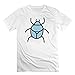 Amosgordon Men Design Tshirts Particular Scarab Beetle - V2 Gray