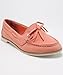 Dollhouse Flare Women Boat Lace Up Moccasin Flats