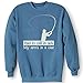 Unisex-Adult Had To Call In Sick My Arm's In A Cast Fishing Sweatshirt