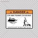 Humor Decals Sticker Warning Stay Away From My Cruiser Boat Car Window Wall Art Decor Doors Helmet Roommates Motorcycle Note Book Garage Size: 5 X 3.6 Inches Vinyl color print