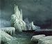 diyUniquecase Diy Oil Painting, Iceberg sailing boat . 12 x 16 inch canvas printing painting (No Frame)