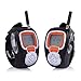 Freetalker RD-008B Portable Digital Walkie Talkie Two-Way Radio Watch for Outdoor Sport Hiking, 462MHZ, black, 2pcs