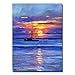 Trademark Fine Art Salmon Trawler At Sunrise by David Lloyd Glover Canvas Wall Art, 35x47-Inch