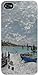 Claude Monet's Sailboats Hard Plastic Case in White - for the Apple Iphone 4, 4s