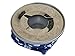 Blue Bean Bag Style Ashtray W/stainless Steel Top for Boat, Rv - Five Oceans