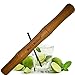 Drink Muddler - 11 Inch Professional-Grade Bamboo! Best Mojito and Cocktail Bar Tool; Won't Shred or Taint Like Cheap Wooden, Steel or Plastic Muddlers.