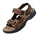 iLoveSIA Men's Leather Walking and Hiking Sandals