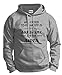 All I Need to be Happy is Sunshine and the River Hoodie Sweatshirt Small Ash