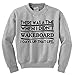 Wakeboarding Gift Was a Time I Didn't Wakeboard Youth Crewneck Sweatshirt Large Ash