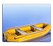 Mousepads One yellow inflatable boat on the ocean by daylight IMAGE 26785837 by MSD Mat Customized Desktop Laptop Gaming Mouse Pad