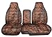 1998 to 2003 Ford Ranger/Mazda B-Series Camo Truck Seat Covers (60/40 Split Bench) and Console Cover: Reeds Camo (16 Prints Available)