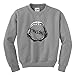 Jawsome Shark Humor Youth Crewneck Sweatshirt Small Sport Grey