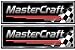 Two Master craft Classic Style Decals