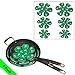 Evelots Lot of 6 Pan Protectors For Kitchenware, Pots & Pans of All Sizes, Green