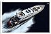 Sunseeker Predator Sport Motor Yacht 29244 Tin Poster by Food & Beverage Decor Sign