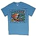 Ray Troll Men's Blues in the Key of Sea T-Shirt Small Stone Blue