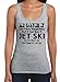 Money Can't Buy Happiness But It Can Buy a Jet Ski Juniors Tank Top Large Sport Grey