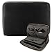 VanGoddy Irista Sleeve JET BLACK COAL GREY City PRO PU Faux Leather Pouch Cover fits Samsung Galaxy Tab S 10.5' / Tab 4 NOOK 10.1