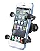 Ram Mount Cradle Holder for Universal X-Grip Cellphone/iPhone with 1-Inch Ball - Non-Retail Packaging - Black