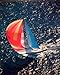 Sailboat Phil Wallick Ocean Boating Seascape Scenic Art Print Poster (16x20)