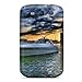 Hard Plastic Galaxy S3 Case Back Cover,hot Powerboat Gliding Out Of Harbor Hdr Case At Perfect Diy