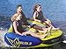 HO Sports Delta3 Boat Towable Delta Wing Design 3 Person Staggered Seating Tube, Pump and Tow Rope