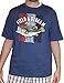 Field and Stream Graphic Fish Short Sleeve Cadet Blue T-shirt