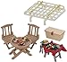 Calico Critters Roof Rack with Picnic Set