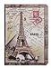 HELPYOU Eiffel Tower in Paris iPad Air New British Style Design Flip Folio Leather Cover Stand Protection Case for Apple iPad 5/iPad Air
