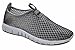 TOOSBUY Unisex Adult Breathable Running Sport Tennis Outdoor Shoes,beach Aqua, Athletic, Rainy, Skiing, Yoga , Exercise, Climbing, Dancing, Slip on Water,Car Shoes Soft bottom for Women Grey EU37