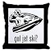CafePress Jet Ski Throw Pillow - Cover Multi-color