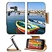 Motorola G 1st Generation Flip Case Pair of small Colored fishing boats Malta IMAGE 34244028 by MSD Customized Premium Deluxe Pu Leather generation Accessories HD Wifi Luxury Protector
