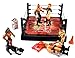 XTR World Hardcore Champion Wrestling Toy Figure Play Set, Comes w/ 5 Toy Figures, Dog, Wrestling Ring, Accessories