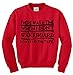 Wakeboarding Gift Was a Time I Didn't Wakeboard Youth Crewneck Sweatshirt Small Red
