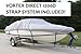VORTEX 1200D SUPER HEAVY DUTY 23' - 24' **GREY/GRAY** , VHULL/FISH/SKI/RUNABOUT BOAT COVER/HAS ELASTIC AND STRAPS FITS 22' TO 23' TO 24' FT LENGTH, UP TO 102