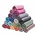 Set of 3 XL Turkish Cotton Bath Beach Spa Hammam Yoga Gym Yacht Hamam Towel Wrap Pareo Fouta Throw Peshtemal Pestemal Sheet Blanket, Black,Grey,Navy,Blue,Turquoise,Red,Yellow,Purple,Pink,Orange,Green