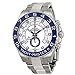 Rolex Yacht Master II White Dial Blue Bezel Stainless Steel Automatic Mens Watch 116680WAO
