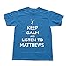 Goldfish Men's Nerdy 100% Cotton Dave Matthews T-Shirt