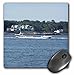 3dRose LLC 8 x 8 x 0.25 Inches Mouse Pad, Two Boats Passing on The Bay (mp_165208_1)